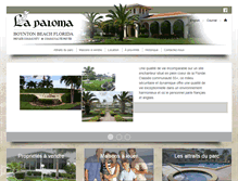 Tablet Screenshot of lapaloma-park.com
